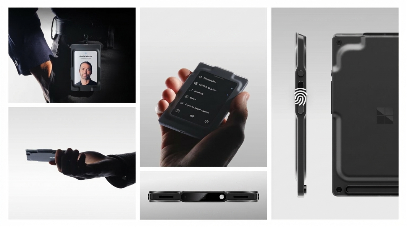 O fim do smartphone? Microsoft anuncia Project Solara, um 'crachá' com IA e Android para desbancar o iPhone